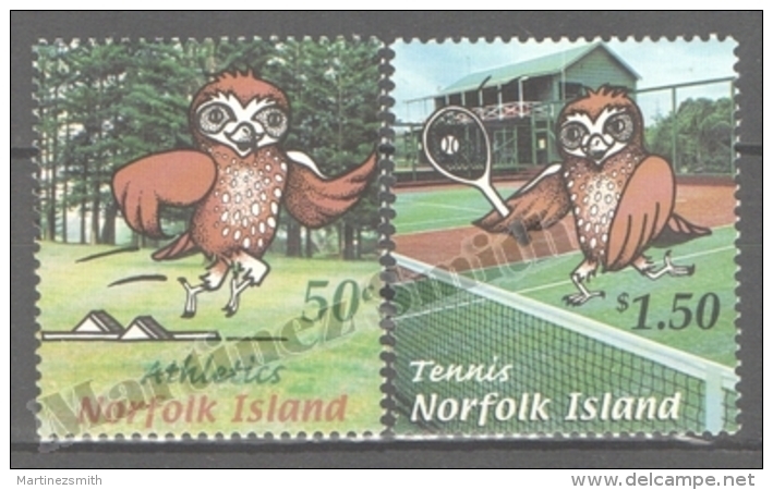 Norfolk Island 2002 Yvert 742-43, 6th Mini South Pacific Games - MNH - Norfolkinsel