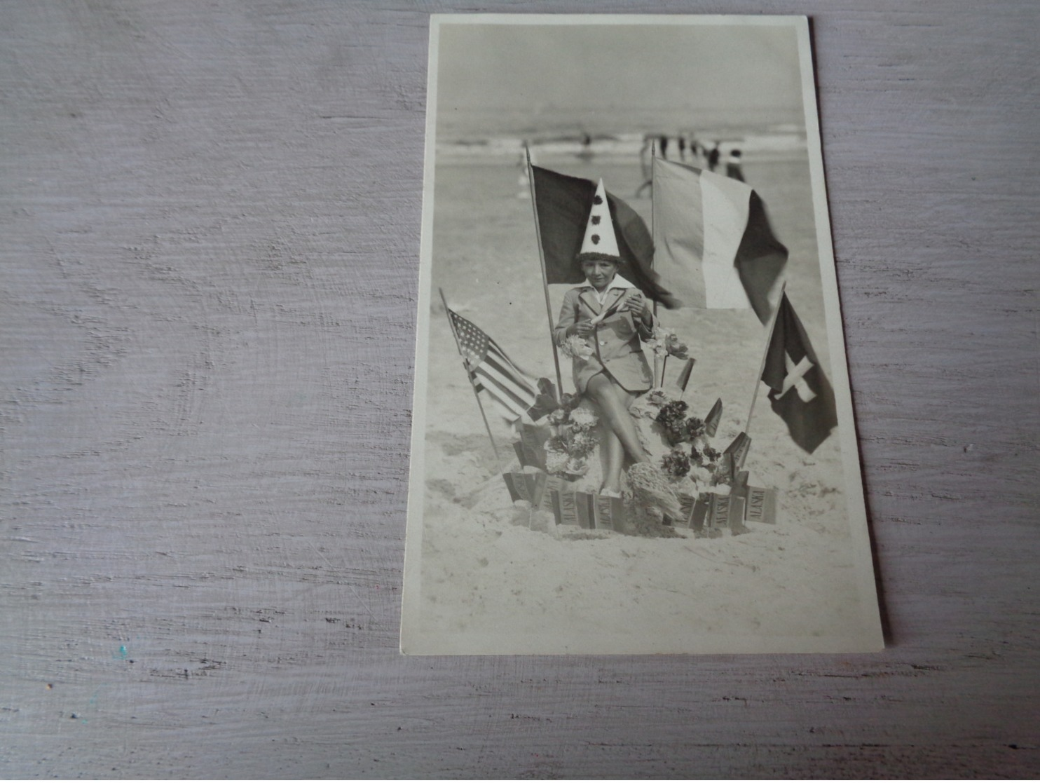 Photo ( 56 )  Foto  13,5 X 8,5 Cm  : Kust   Zee Mer  Strand - Anonymous Persons