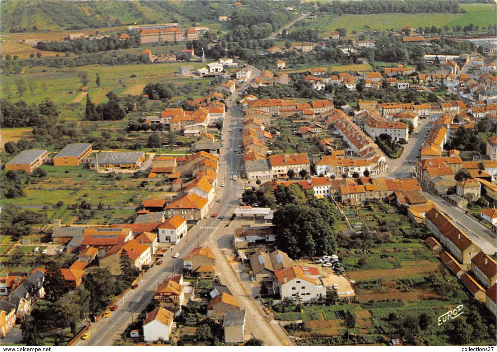 57-CHATEAU-SALINS- VUE AERIENNE - Chateau Salins