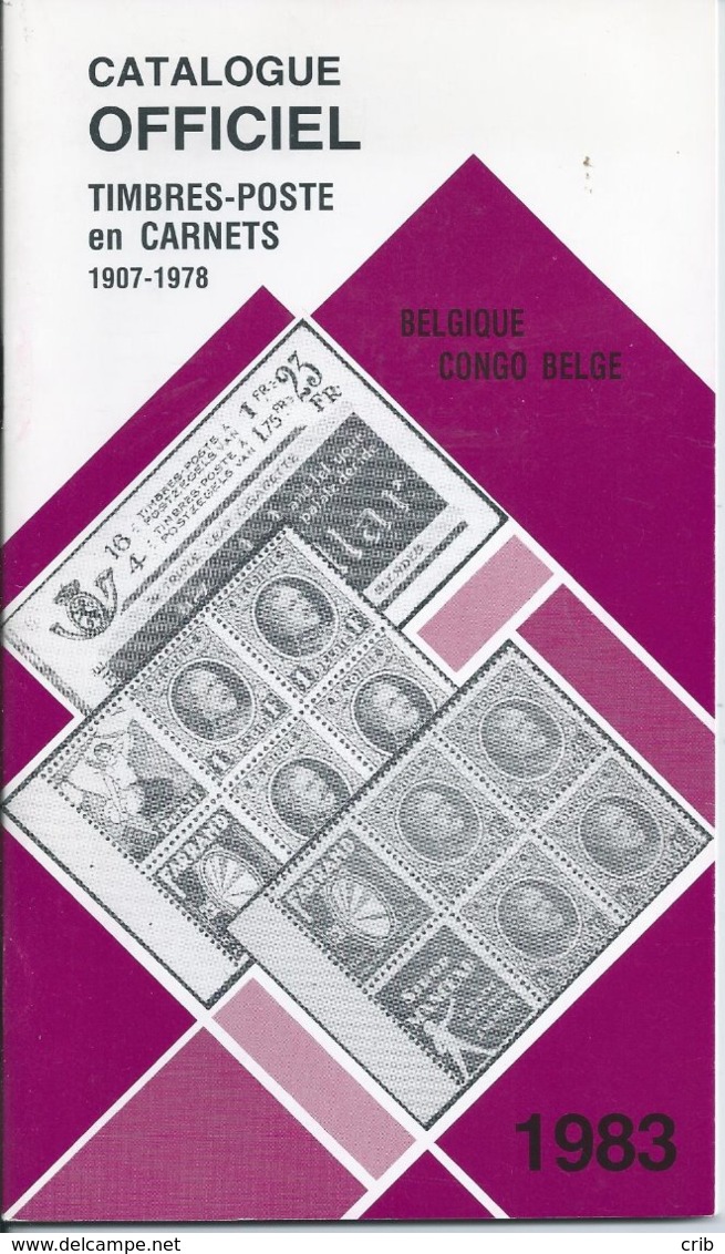 Catalogue Officiel Timbres Poste En Carnets 1983 - 56 Blz - Nieuwe Staat - Sonstige & Ohne Zuordnung