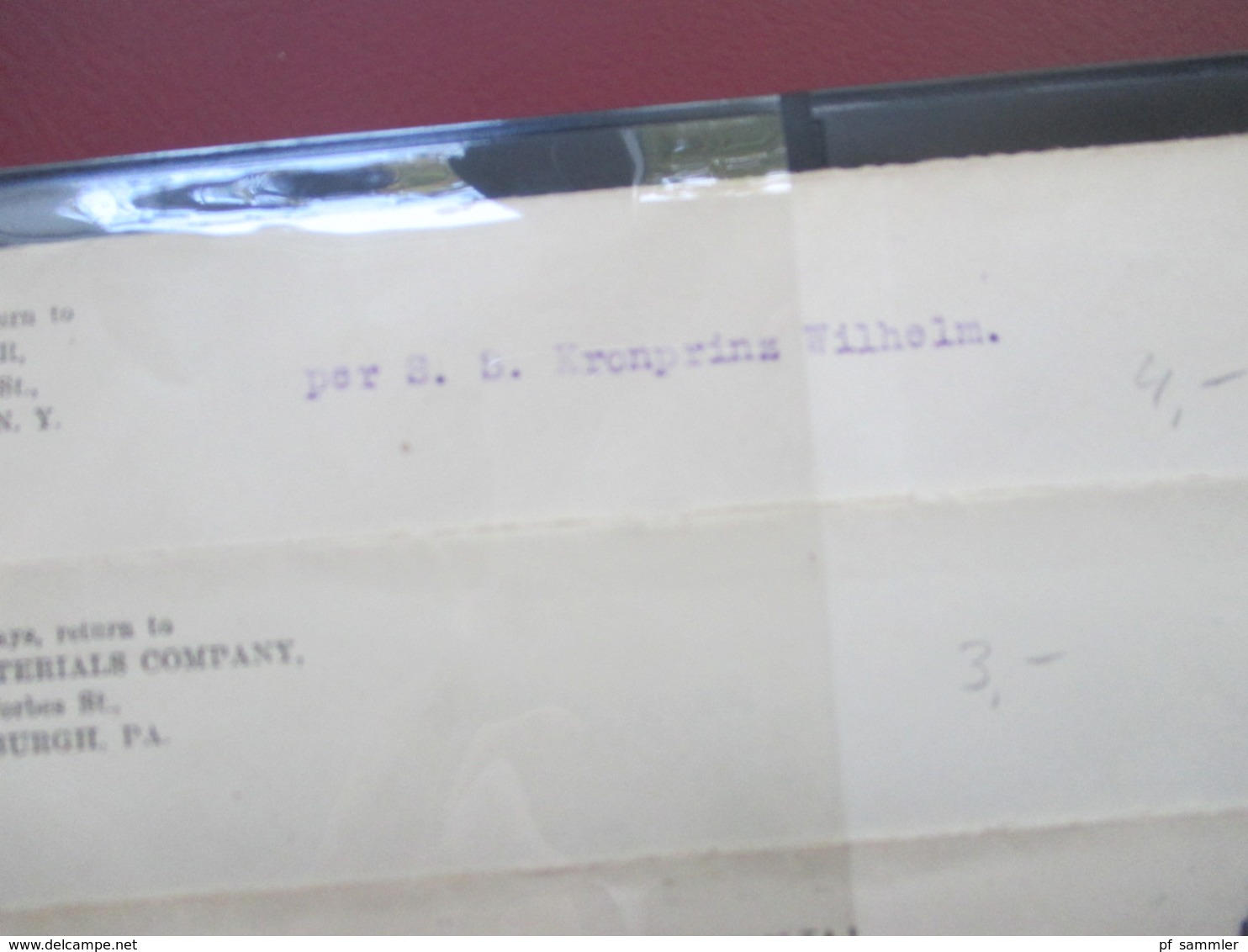 USA Belege / Ganzsachen Sammlung ab 1878 - 1920er Jahre Firmenkorrespondenz nach Leipzig! Interessante Belege! 90 Stk