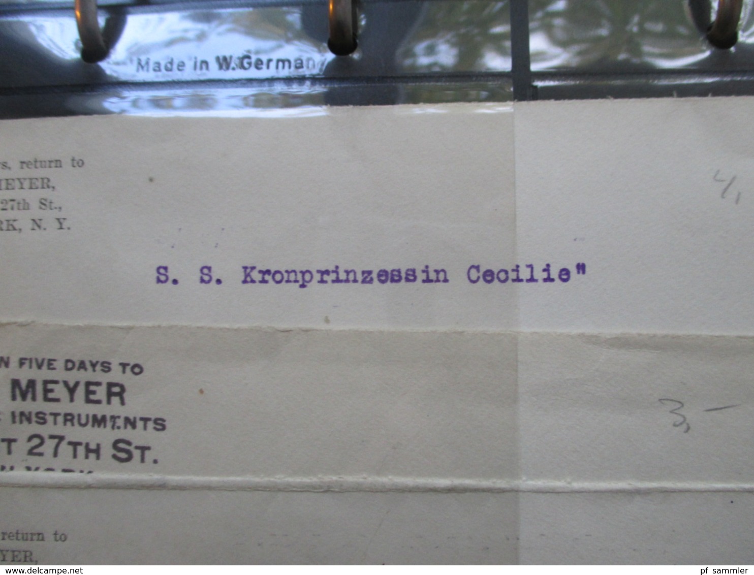 USA Belege / Ganzsachen Sammlung ab 1878 - 1920er Jahre Firmenkorrespondenz nach Leipzig! Interessante Belege! 90 Stk