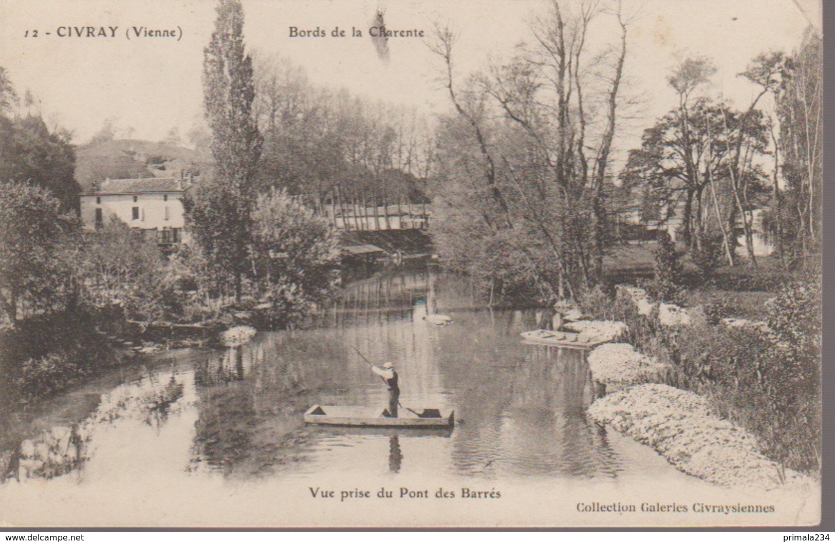 CIVRAY -BORDS DE LA CHARENTE - Civray