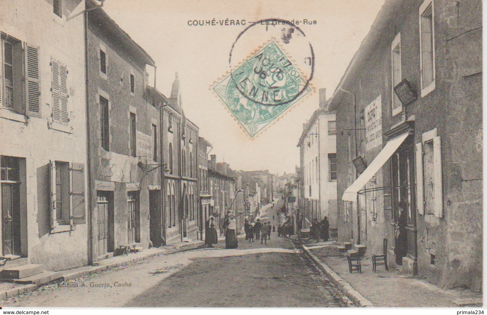 COUHE -GRANDE RUE - Couhe