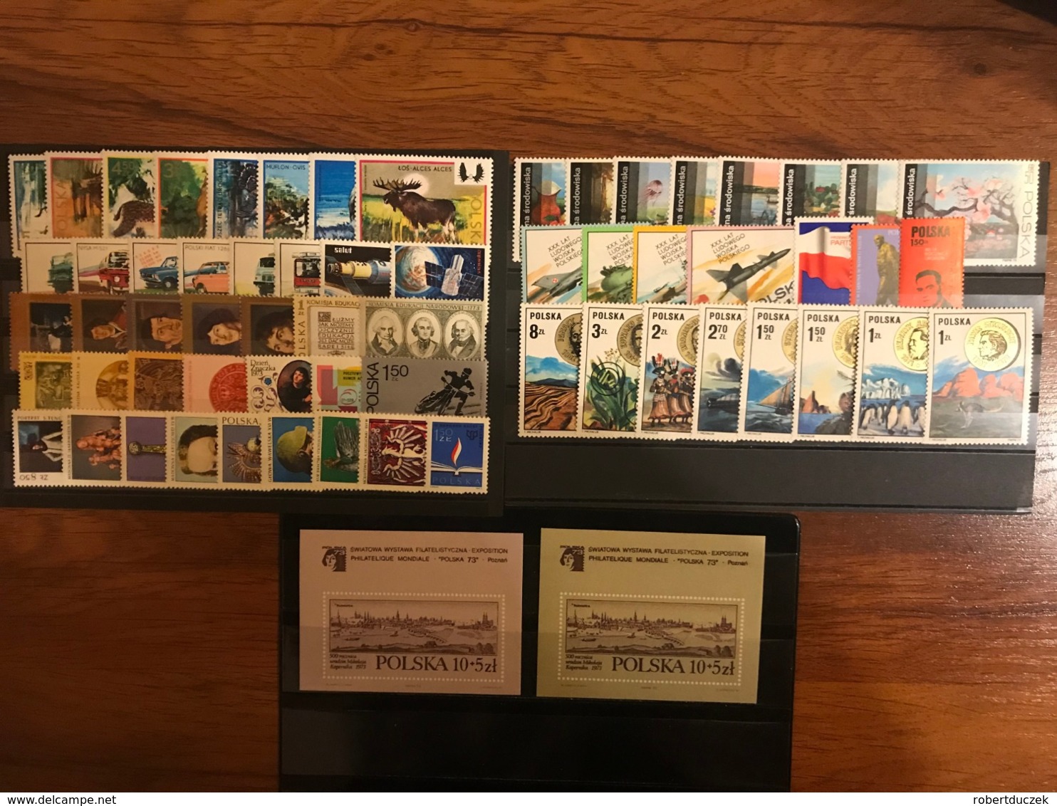 Poland 1973 Complete Year Set With Souvenir Sheets Basic MNH Perfect Mint Stamps . 62 Stamps And 2 Souvenir Sheets - Full Years