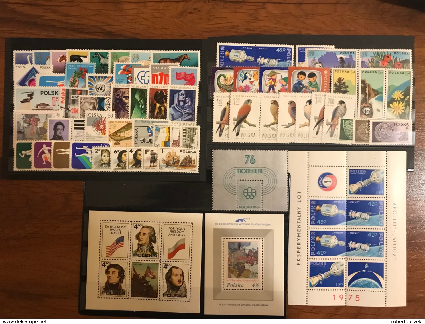 Poland 1975 Complete Year Set With Souvenir Sheets Basic MNH Perfect Mint Stamps. 64 Stamps And 4 Souvenir Sheets - Full Years