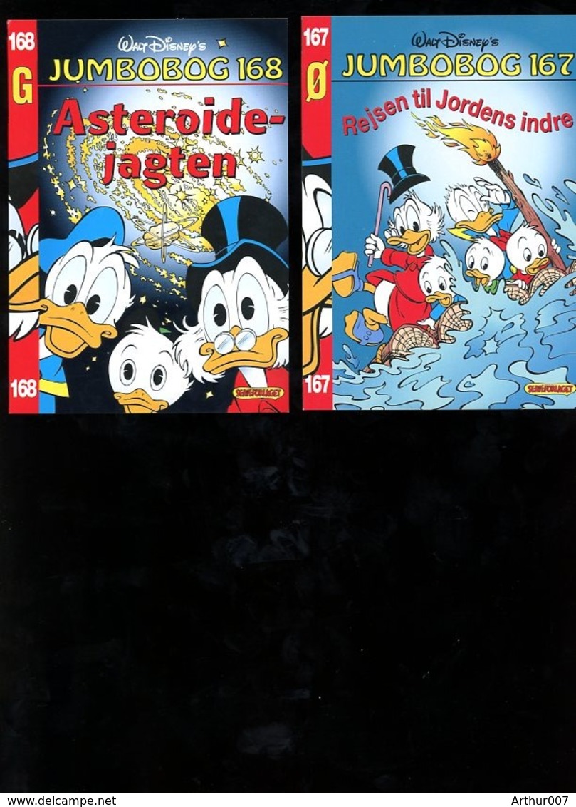 Série 6 Carte Publicité Walt Disney Picsou Denmark 1995 - Other & Unclassified