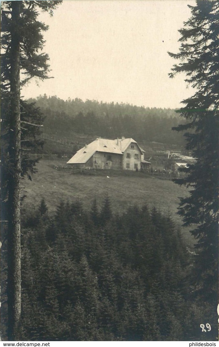 VOSGES  Maison Forestiere Du GROSMANN ( Carte Photo) - Andere & Zonder Classificatie