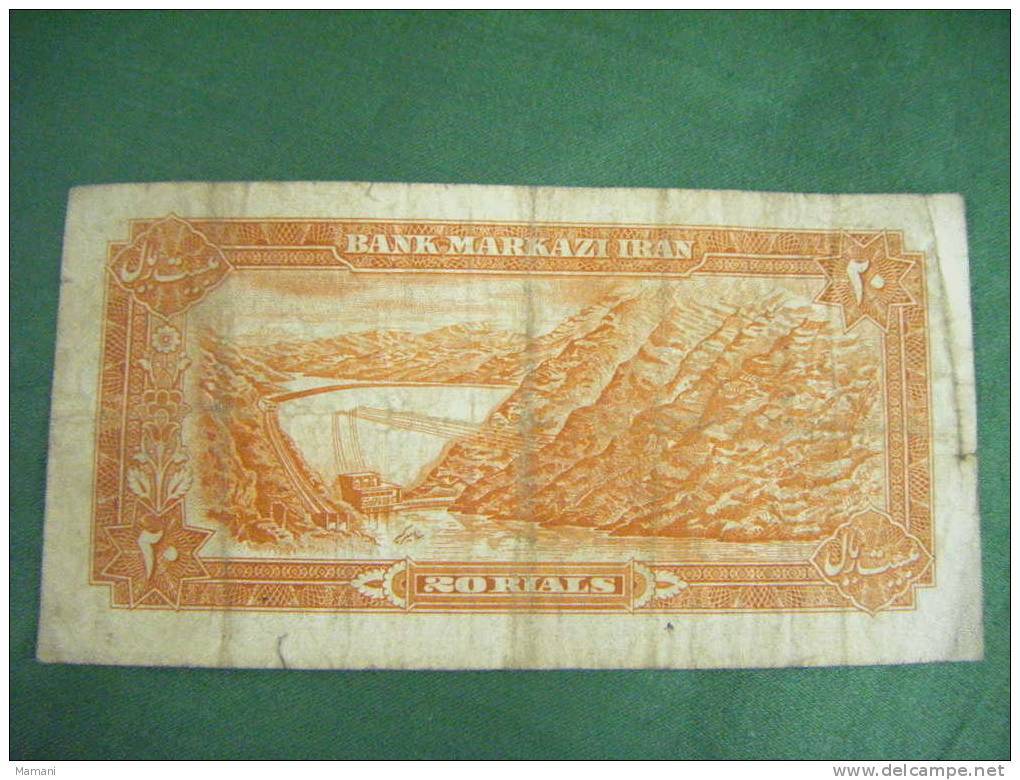 Billet -20 Rials- Bank Markazi Iran--- - Iran