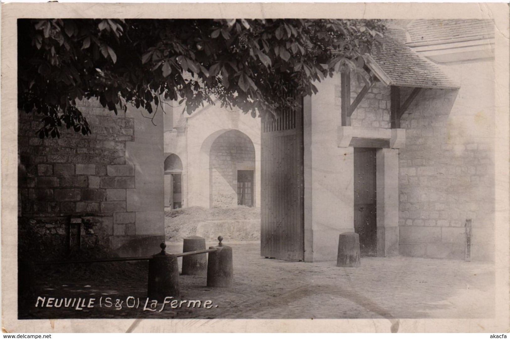 CPA NEUVILLE (S & O.) - La Ferme (290877) - Neuville-sur-Oise