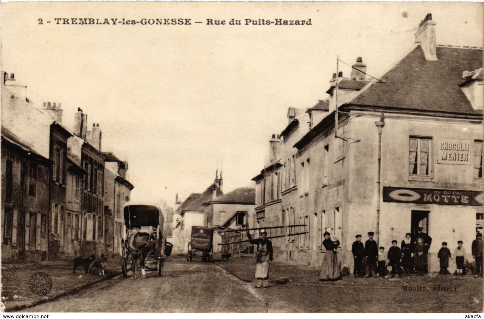 CPA TREMBLAY-les-GONESSE - Rue Du Puits-Hazard (296475) - Tremblay En France