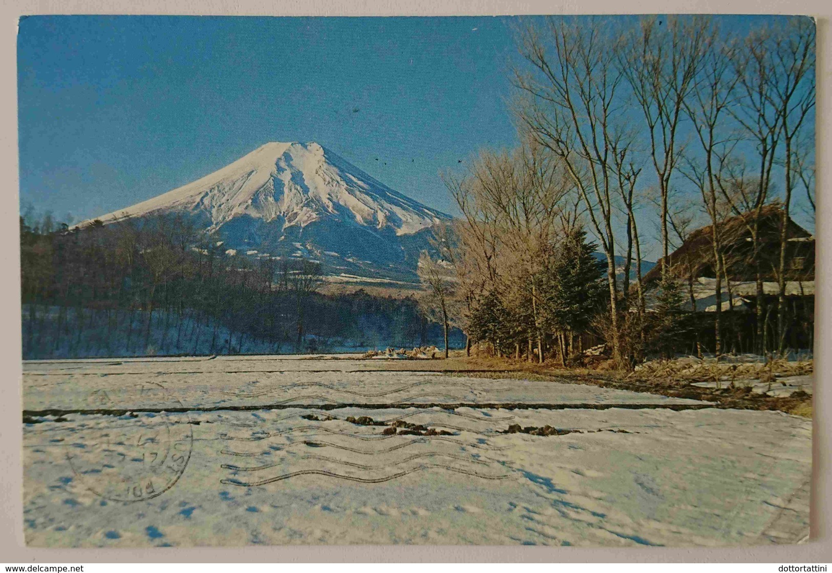 MOUNT FUJIT FROM OSHINO VILLAGE - Japan  Vg - Other & Unclassified