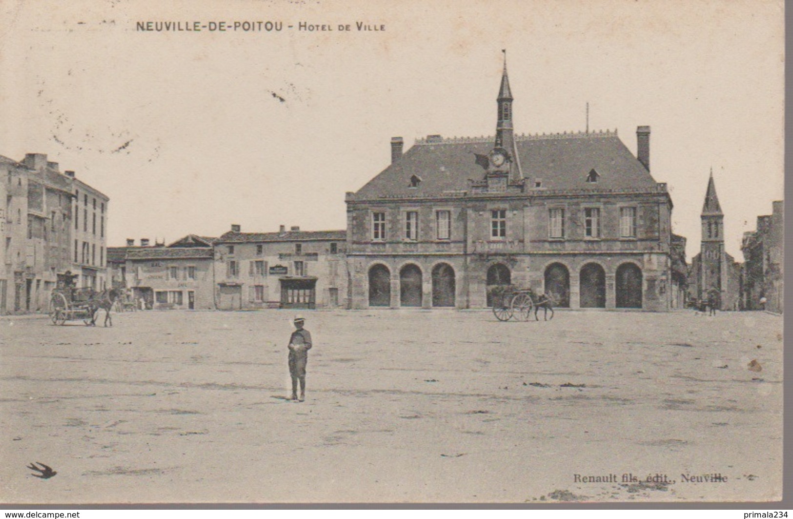 NEUVILLE DE POITOU - HOTEL DE VILLE - Neuville En Poitou