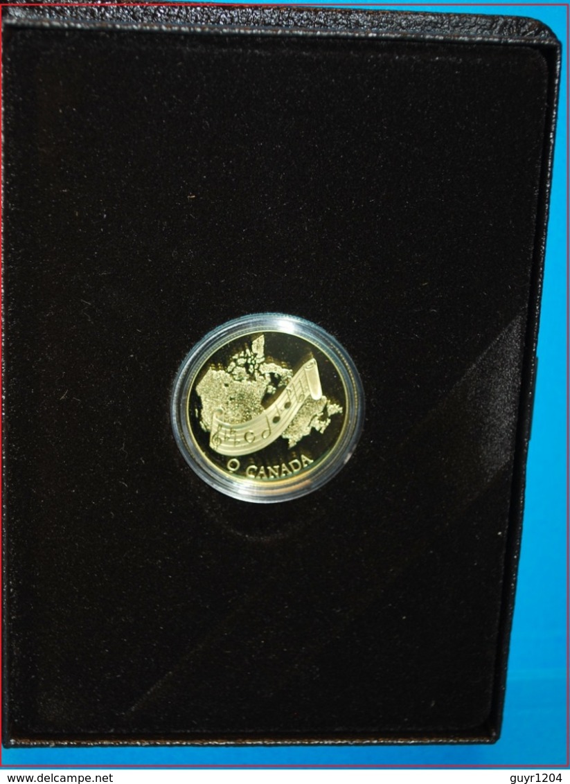 CANADA - 100 DOLLAR GOUD PROOF 1981 - NATIONAL ANTHEM - Canada