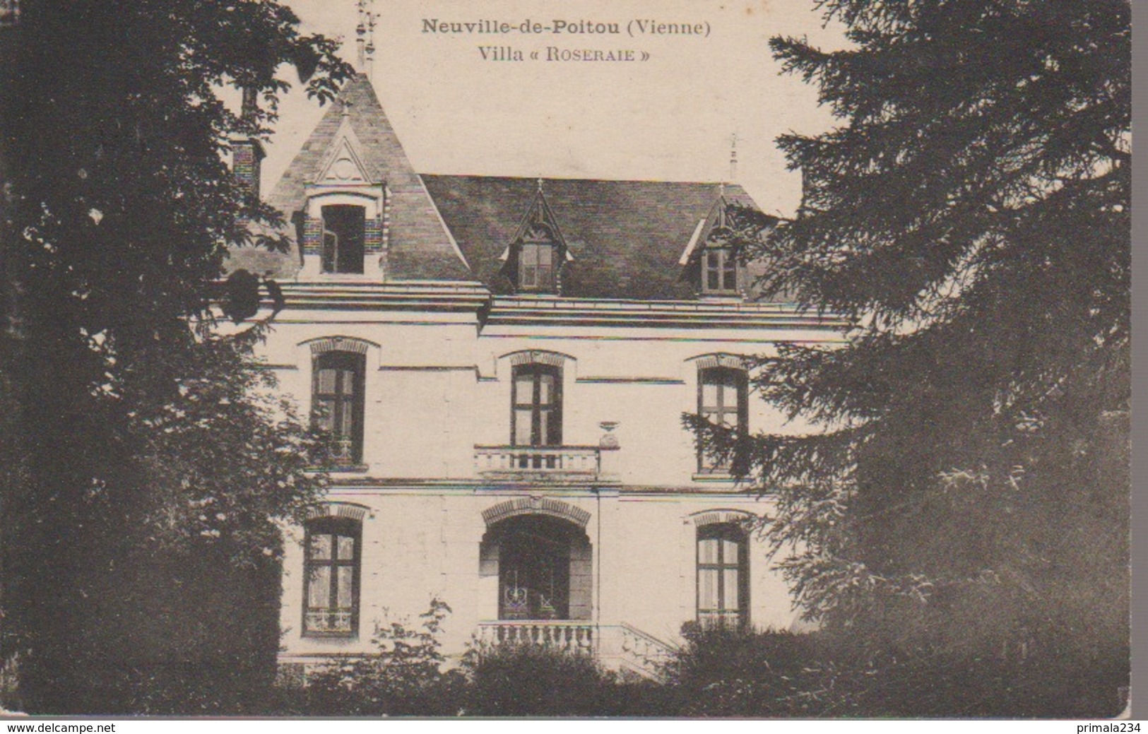 NEUVILLE DE POITOU - VILLA ROSERAIE - Neuville En Poitou