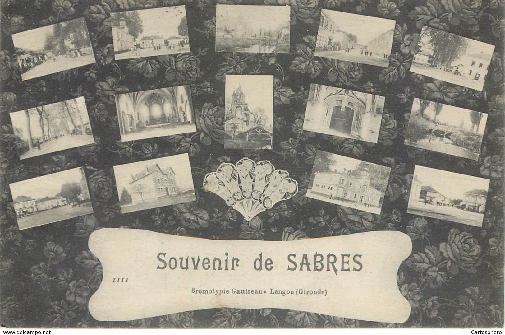 CPA 40 Landes Souvenir De Sabres Multivues Multivue - Sabres