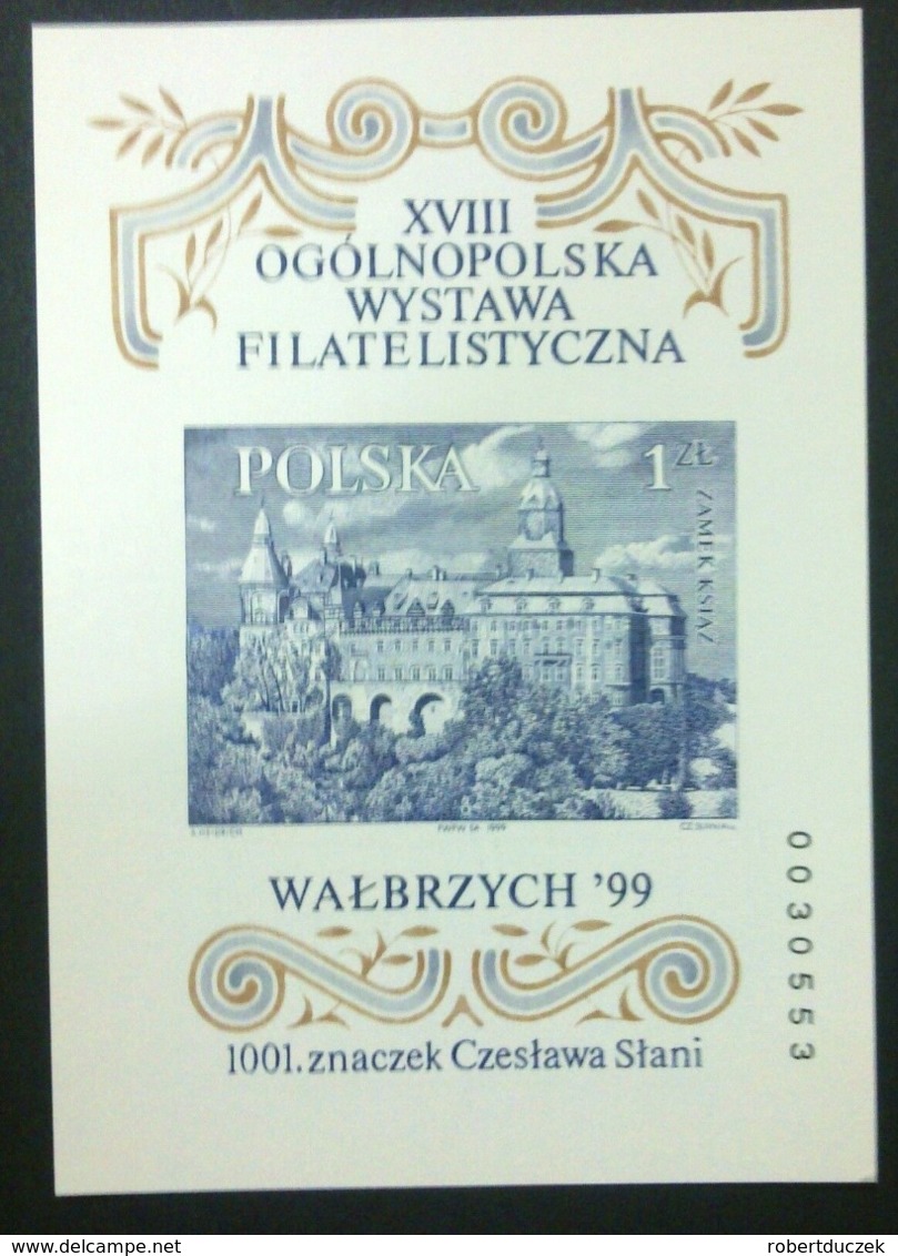 Poland 1999 Complete Year Set With Souvenir Sheets Basic MNH Perfect Mint Stamps. 60 Stamps And 4 Souvenir Sheets - Full Years