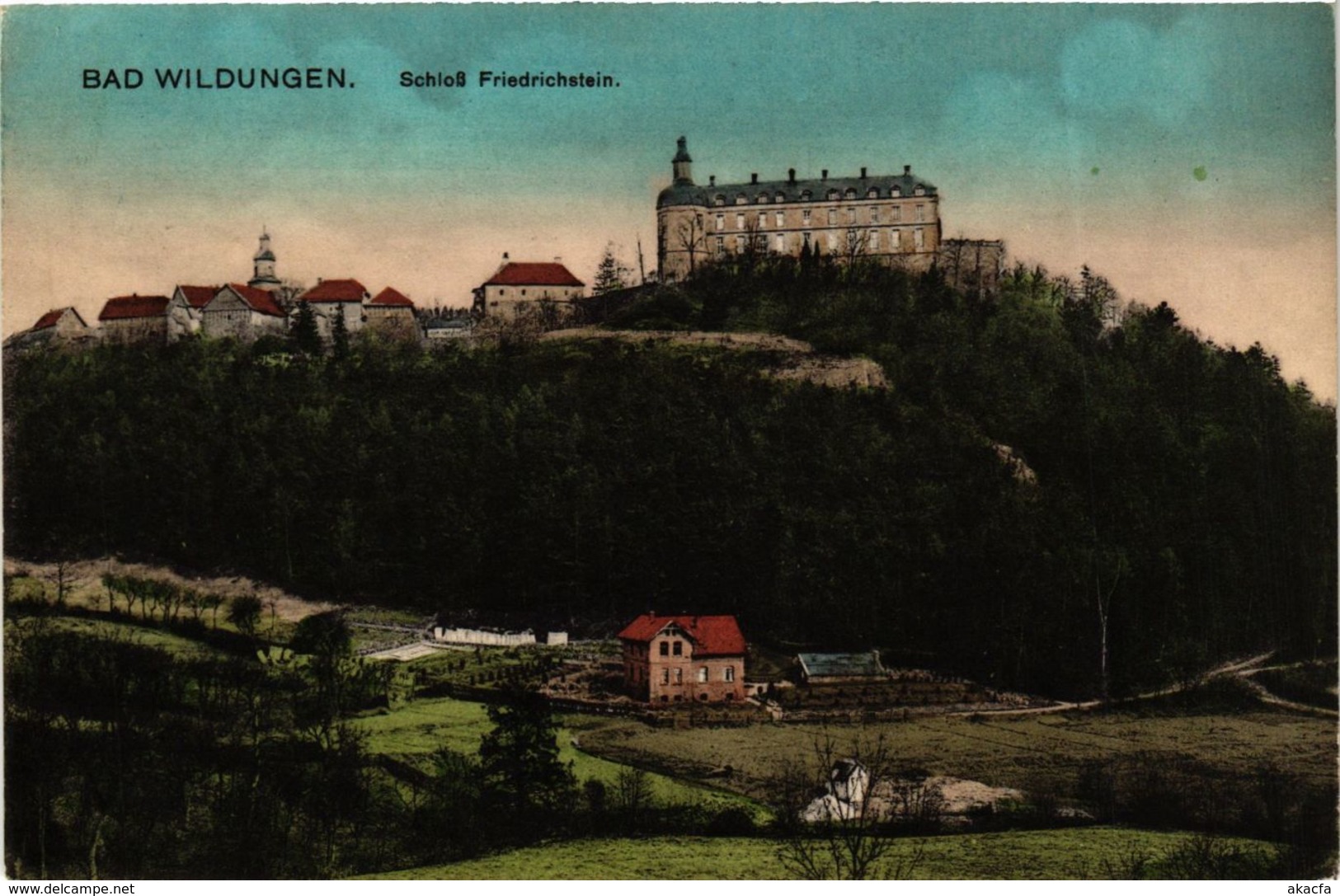 CPA AK Bad Wildungen Schloss Friedrichstein GERMANY (899611) - Bad Wildungen