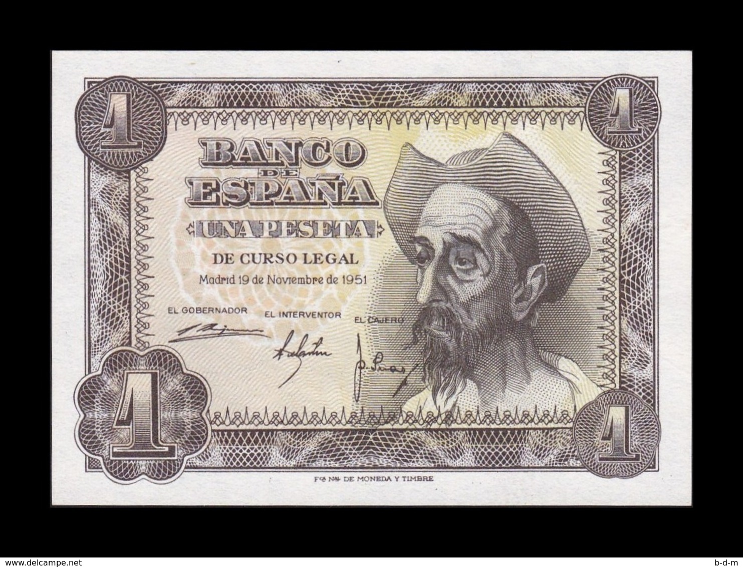 España Lot Bundle 10 Banknotes 1 Peseta Don Quijote De La Mancha Pick 139 SC UNC - 1-2 Pesetas