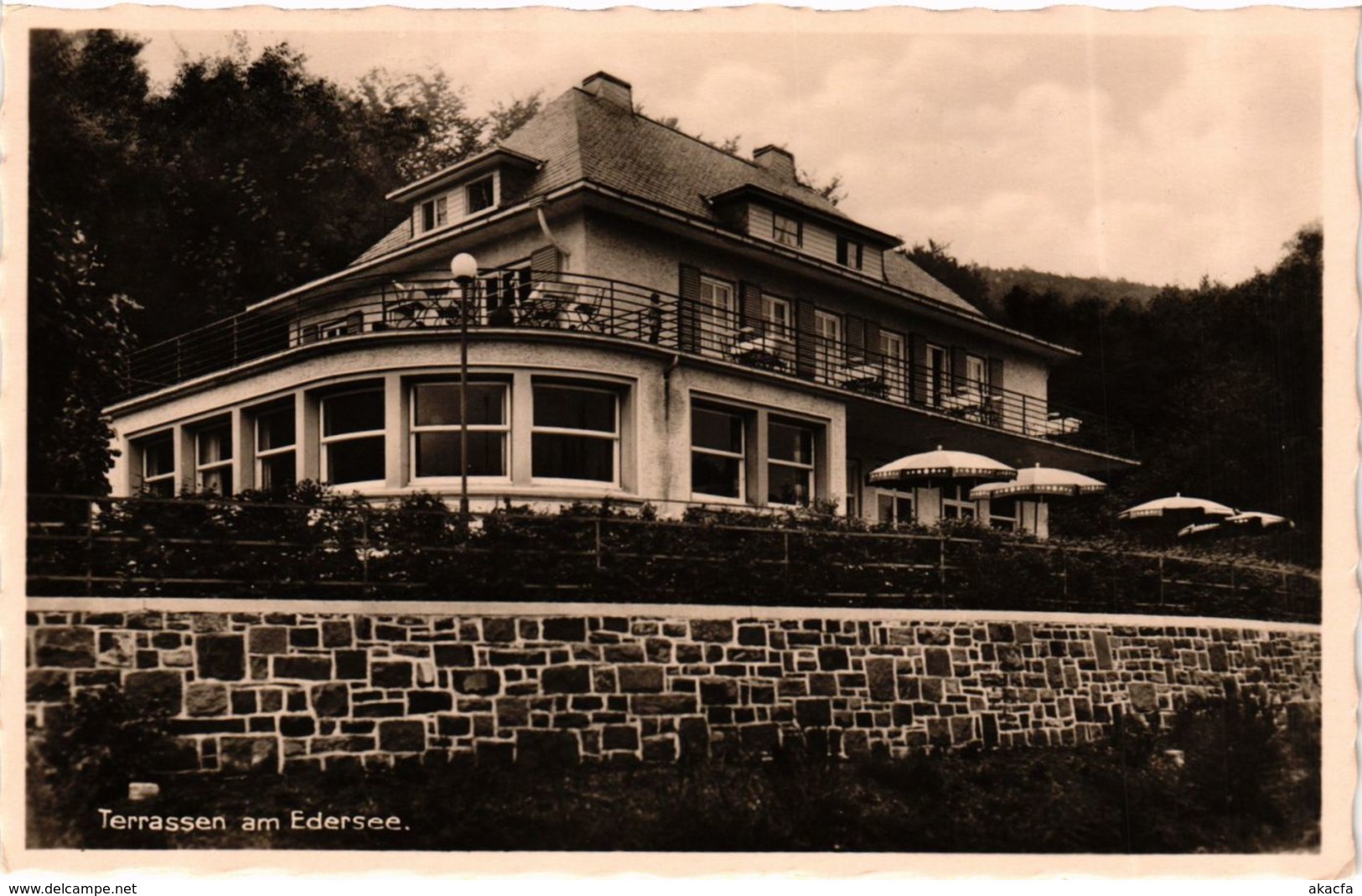 CPA AK Edersee Terrassen GERMANY (899849) - Edersee (Waldeck)