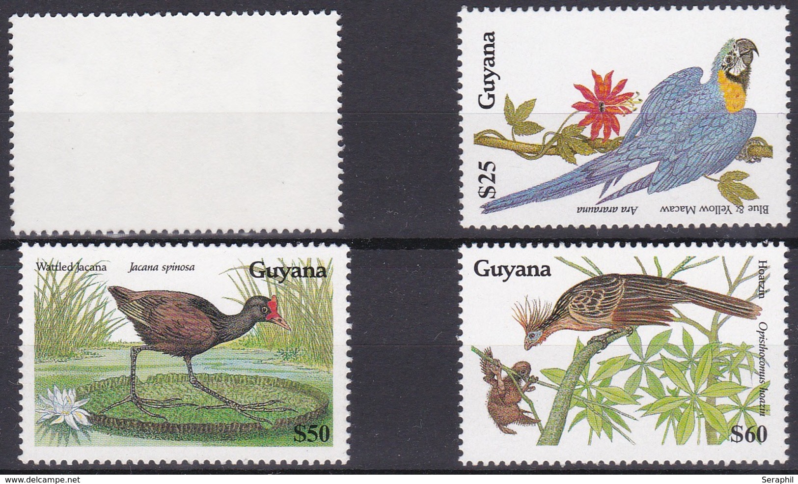 The Gambia - Oiseaux  - 1990 - Timbres N° 2156/9 - XX- 4valeurs - Gambia (1965-...)