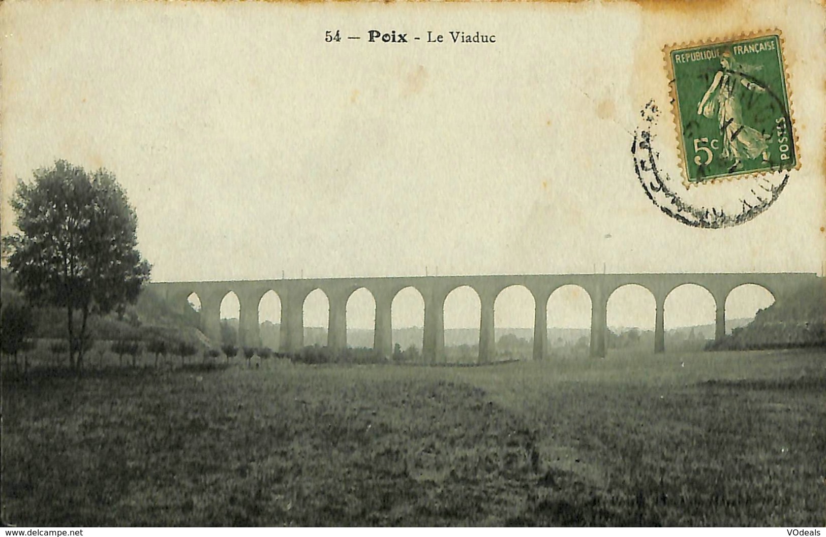 CPA - France - (80) Somme - Poix - Le Viaduc - Poix-de-Picardie