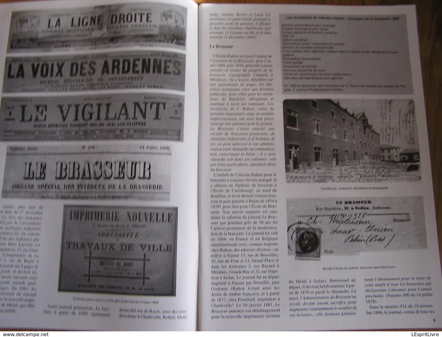 TERRES ARDENNAISES N° 119 Régionalisme Ardenne Brasserie Fabrication Jetons Sedan Quideron Résistance Nouzonville Guerre - Champagne - Ardenne