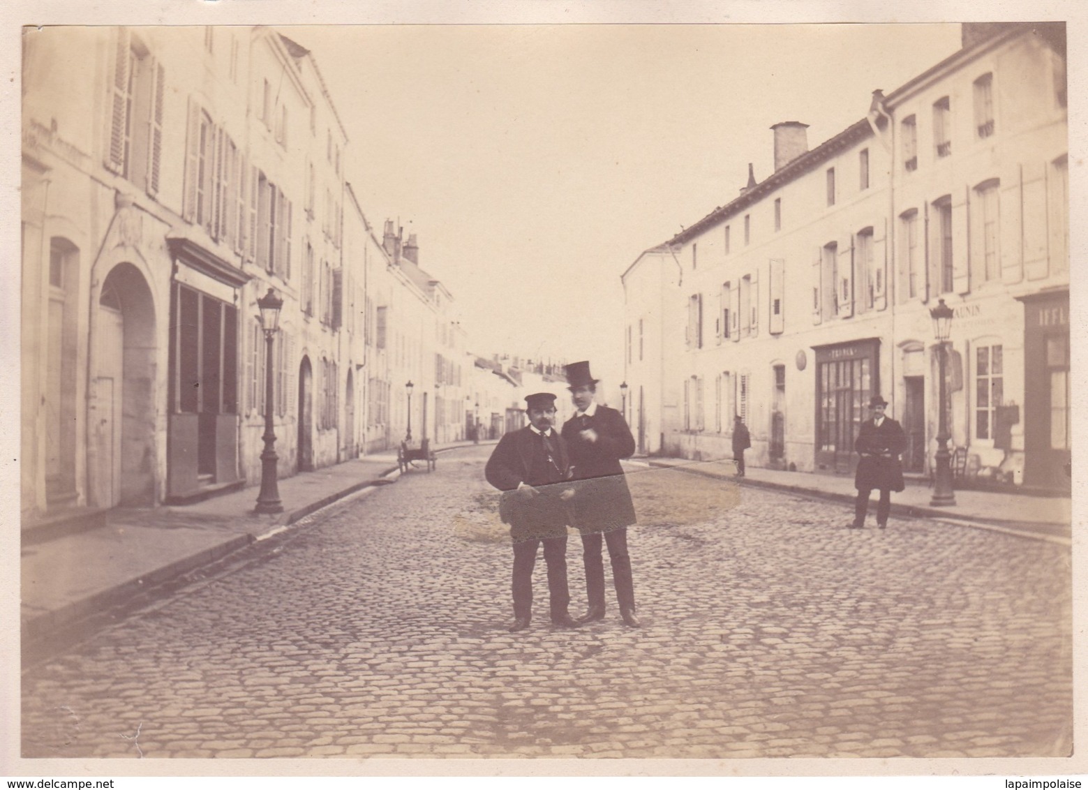 Photographie 88 Vosges  Remiremont Grande Rue 1890( 191101) - Places