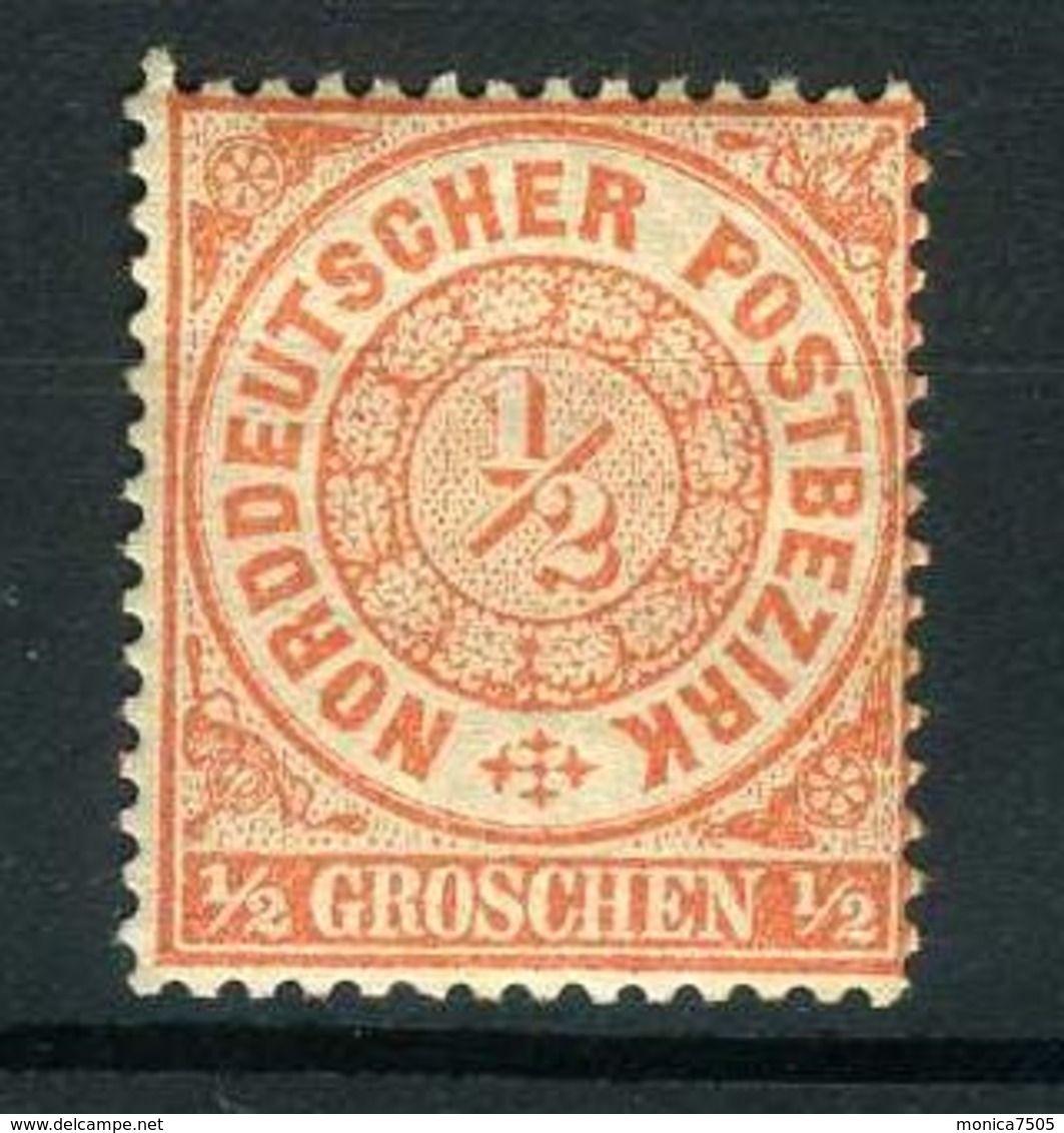 ALLEMAGNE  DU  NORD ( POSTE ) : Y&T  N°  14  TIMBRE  NEUF  SANS  TRACE  DE  CHARNIERE , PETITE  ROUSSEUR , A VOIR . - Autres & Non Classés