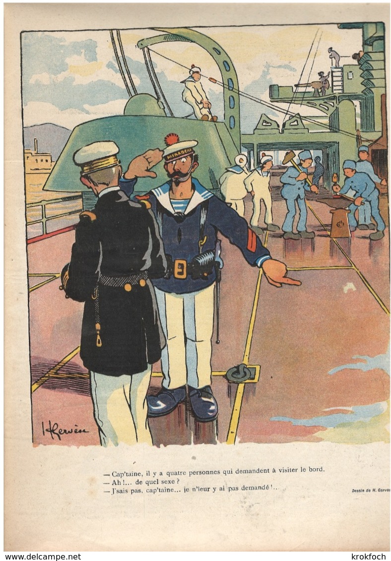 Le Sourire N°24 - 13.06.1912 - Gervèse Marine Matelot - Bus De Paris - Peintre Du Dimanche - 1900 - 1949