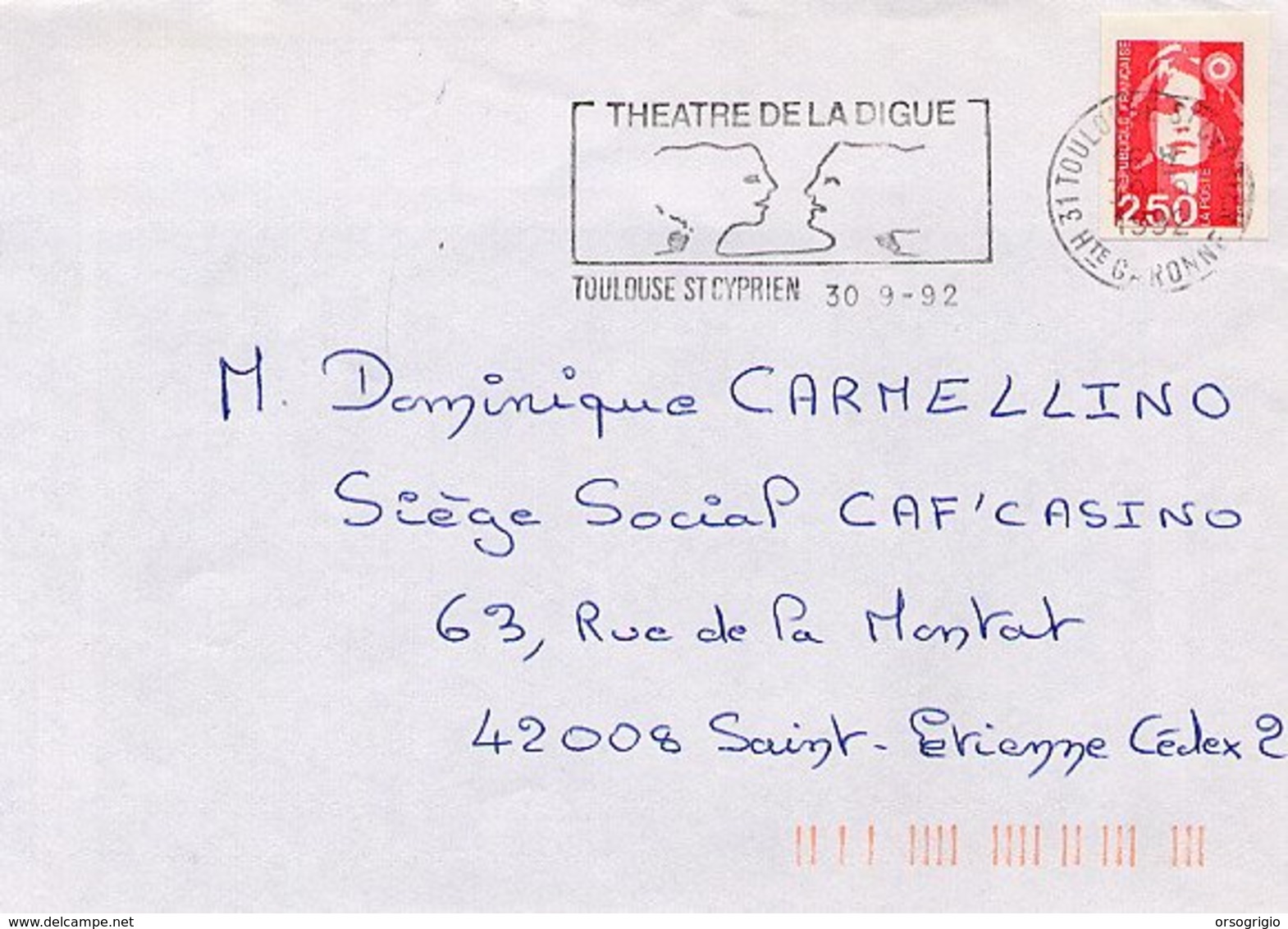 FRANCIA - TOULOUSE ST CYPRIEN - THEATRE DE LA DIGUE - Teatro