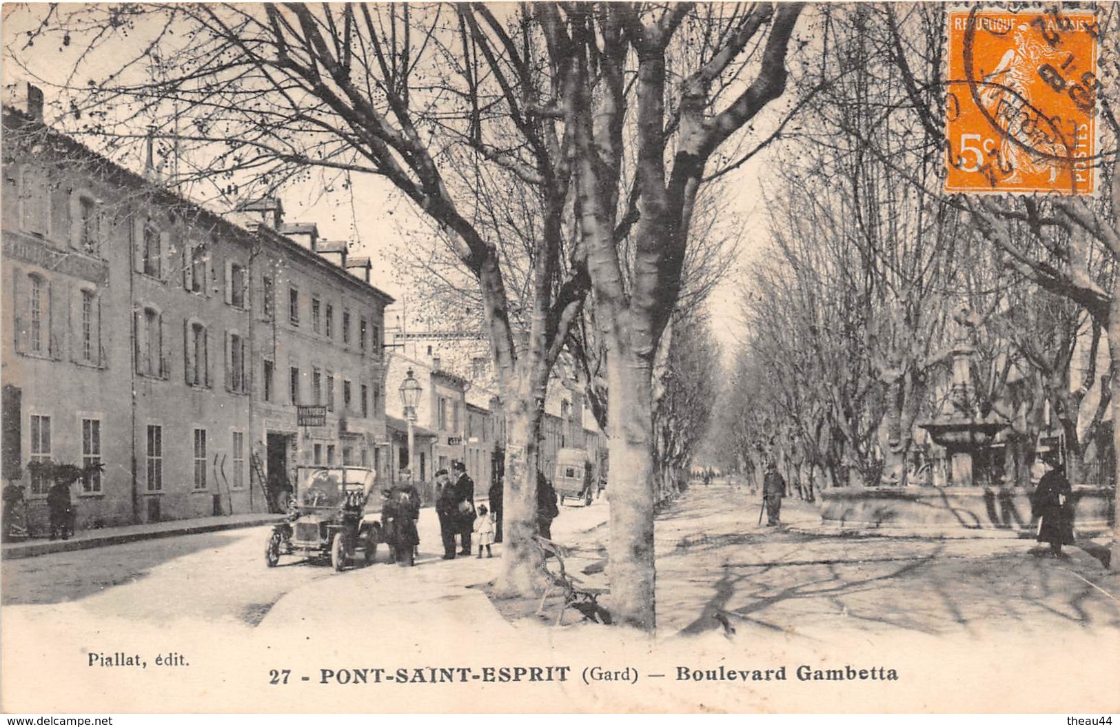 ¤¤  -  PONT-SAINT-ESPRIT   -   Boulevard Gambetta     -  ¤¤ - Pont-Saint-Esprit