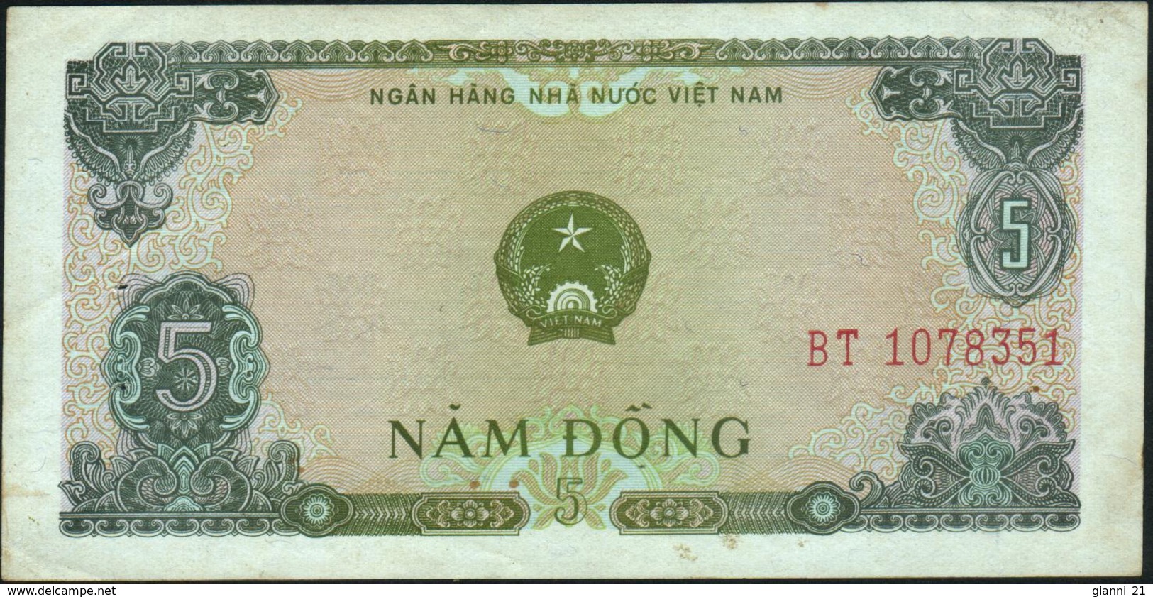 VIETNAM Viet Nam - 5 Dong 1976 VF- P.81 B - Vietnam