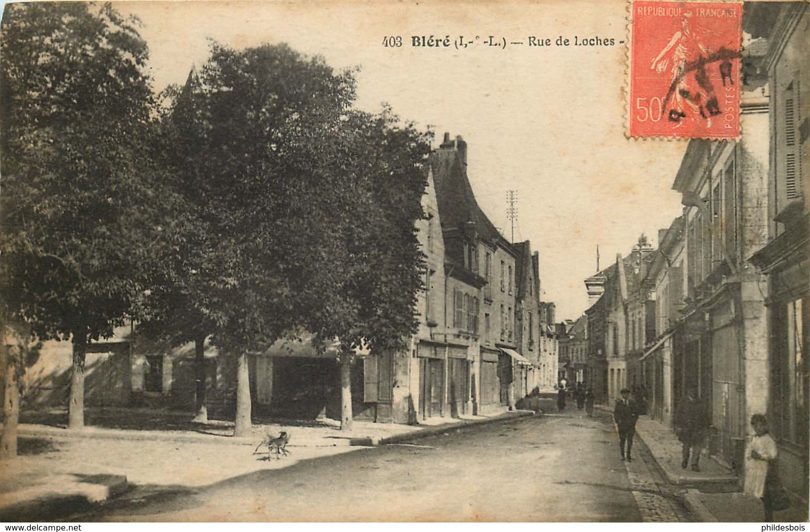 INDRE ET LOIRE  BLERE Rue De Loches - Bléré