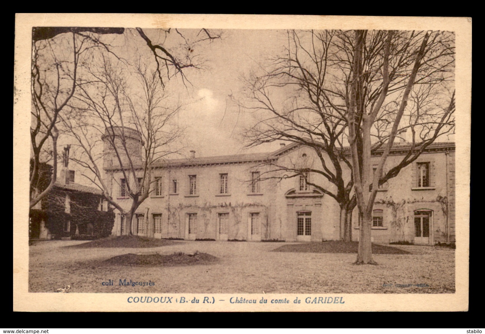 13 - COUDOUX - CHATEAU DU COMTE DE GARIDEL - Other & Unclassified