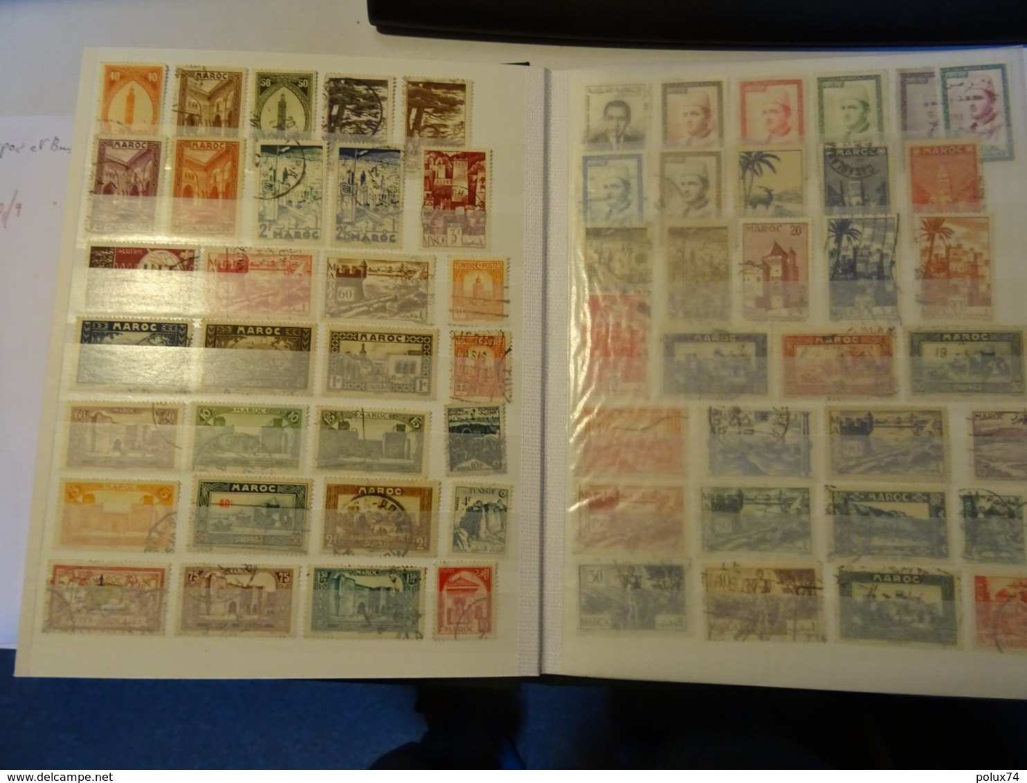 FRANCE COLONIES Collection Dans Album 16 Pages - Collections (en Albums)