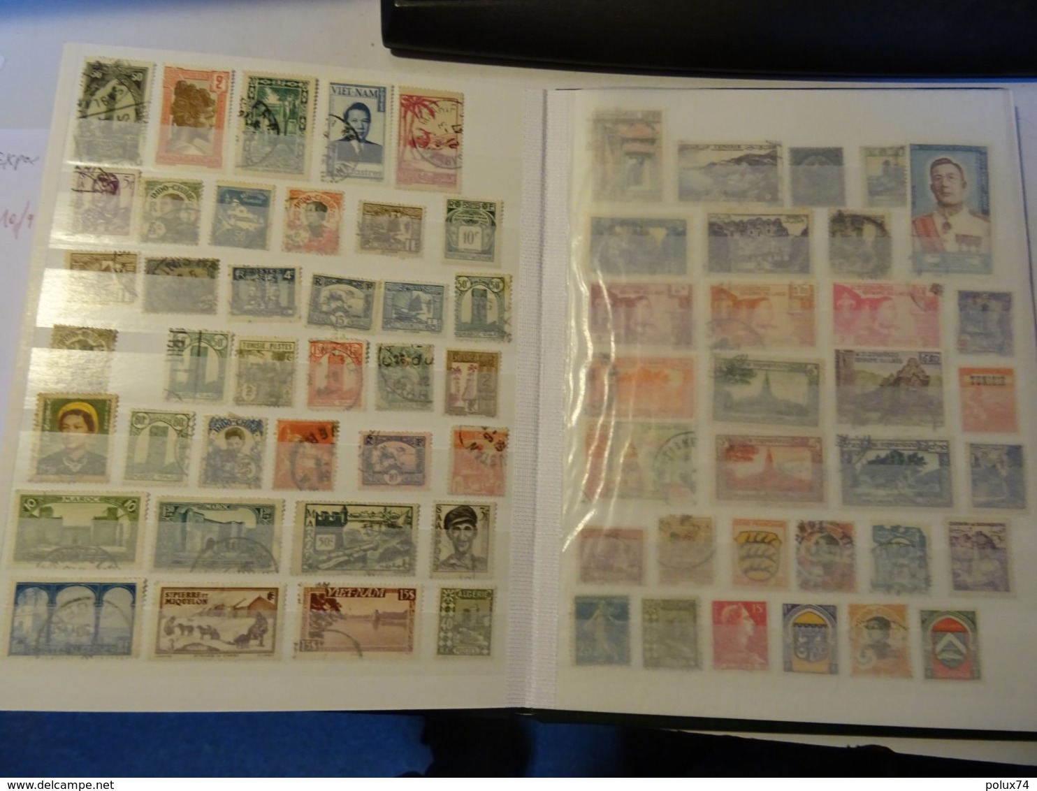 FRANCE COLONIES collection dans album 16 pages