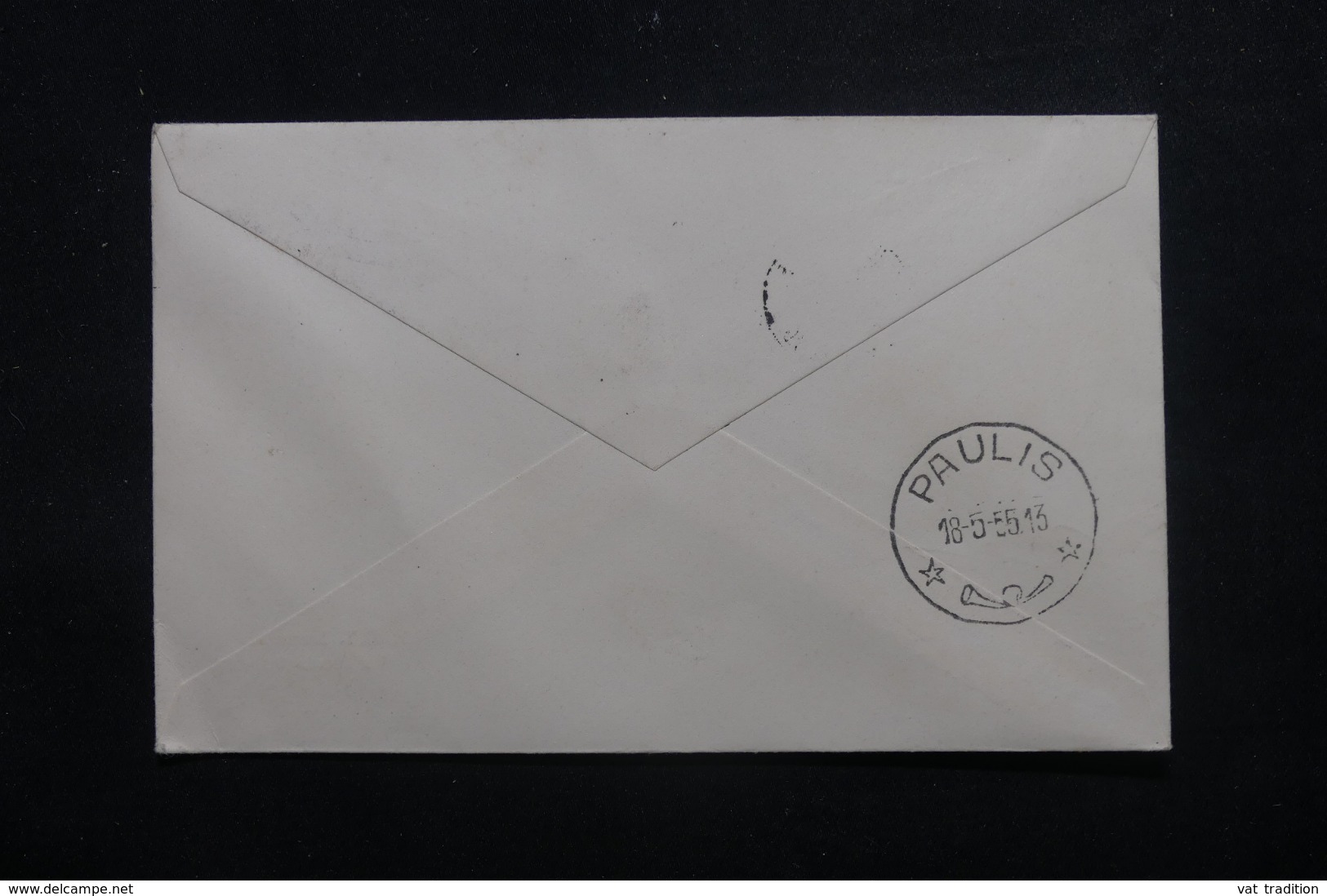 CONGO BELGE - Enveloppe 1er Vol Stanleyville / Paulis En 1955, Affranchissement Plaisant - L 45065 - Briefe U. Dokumente