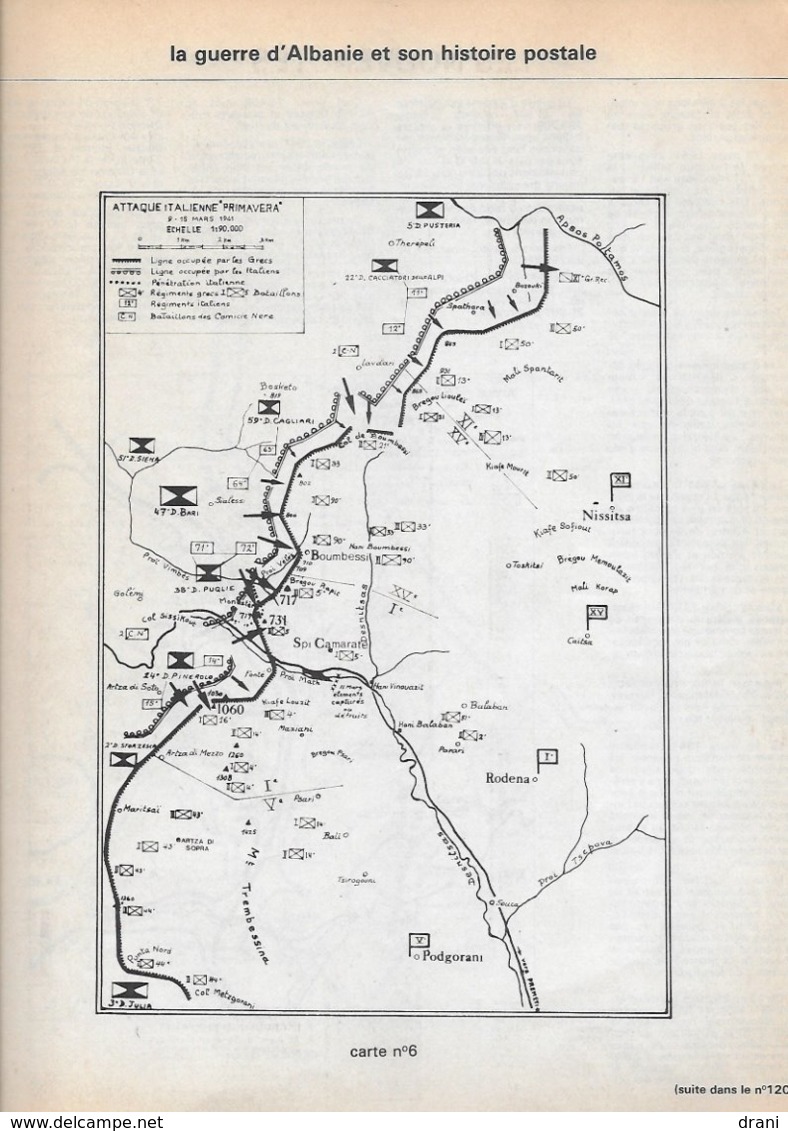 Feuillet Albanie : La Guerre Et Son Histoire Postale - Albania