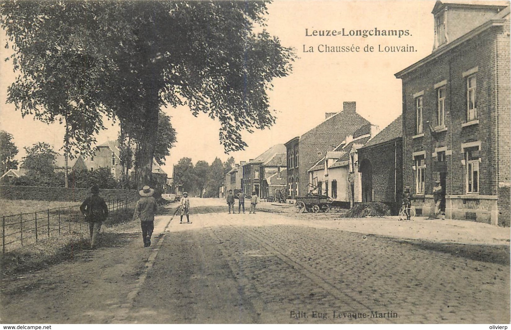 Belgique - Eghezée - Leuze-Longchamps - La Chaussée De Louvain - Eghezee