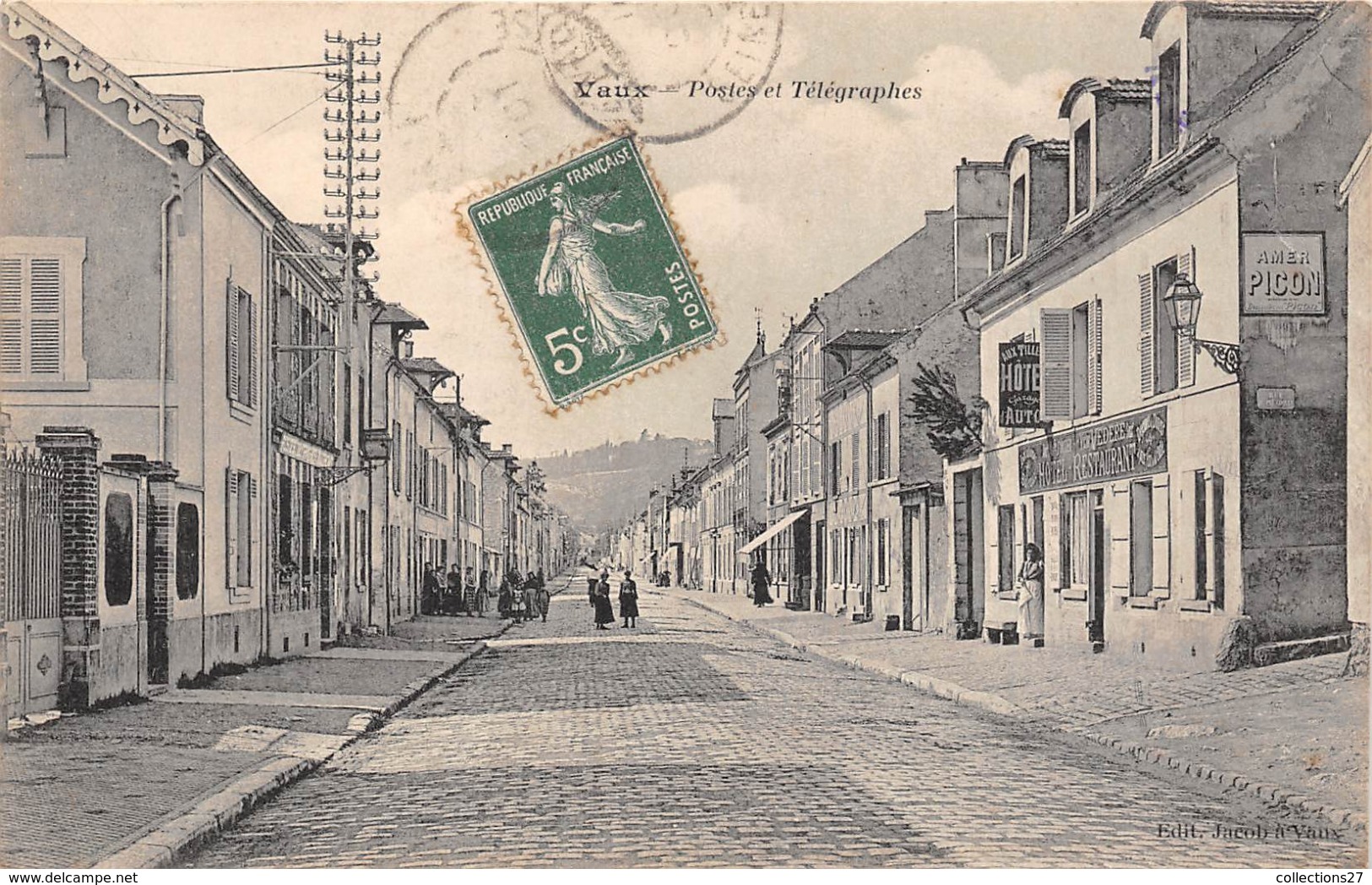 78-VAUX- POSTES ET TELEGRAPHES - Vaux De Cernay