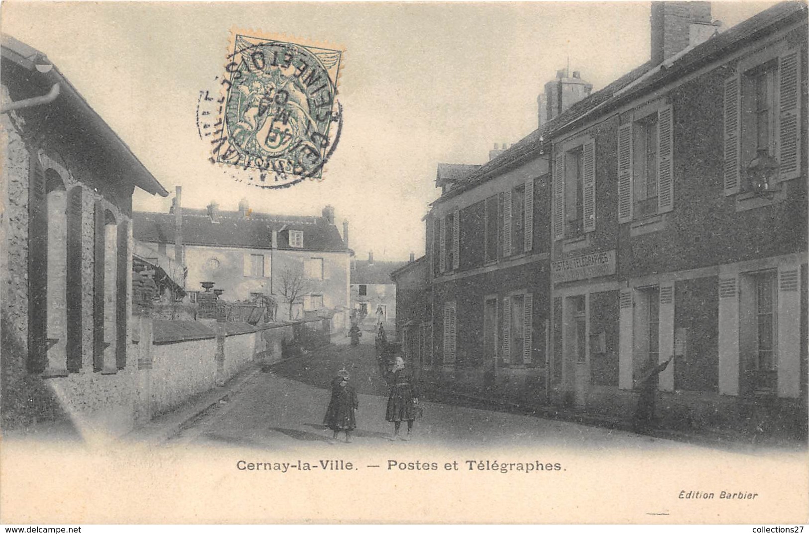 78-CERNAY-LA-VILLE- POSTES ET TELEGRAPHES - Cernay-la-Ville