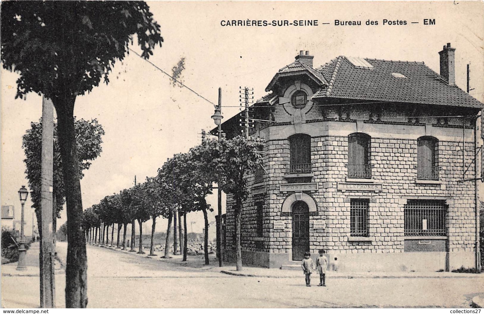 78-CARRIERES-SUR-SEINE- BUREAU DES POSTES - Carrières-sur-Seine