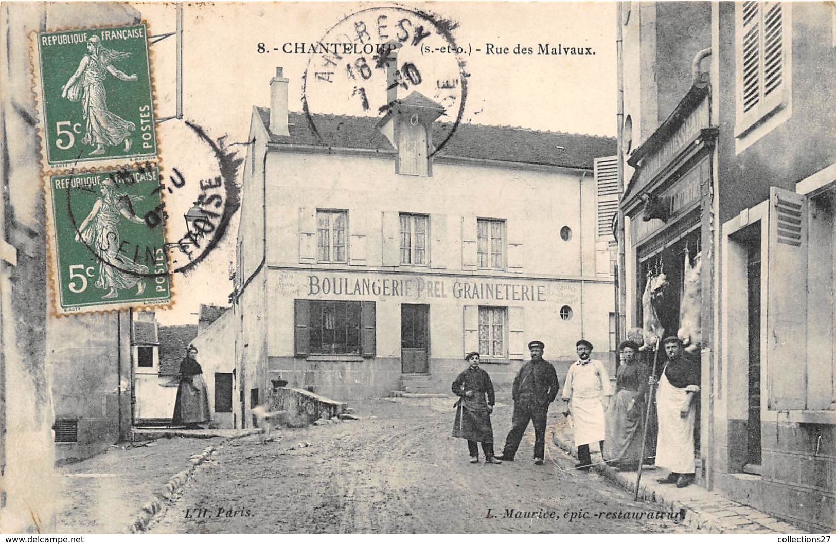 78-CHANTELOUP- RUE DES MALVAUX - Chanteloup Les Vignes