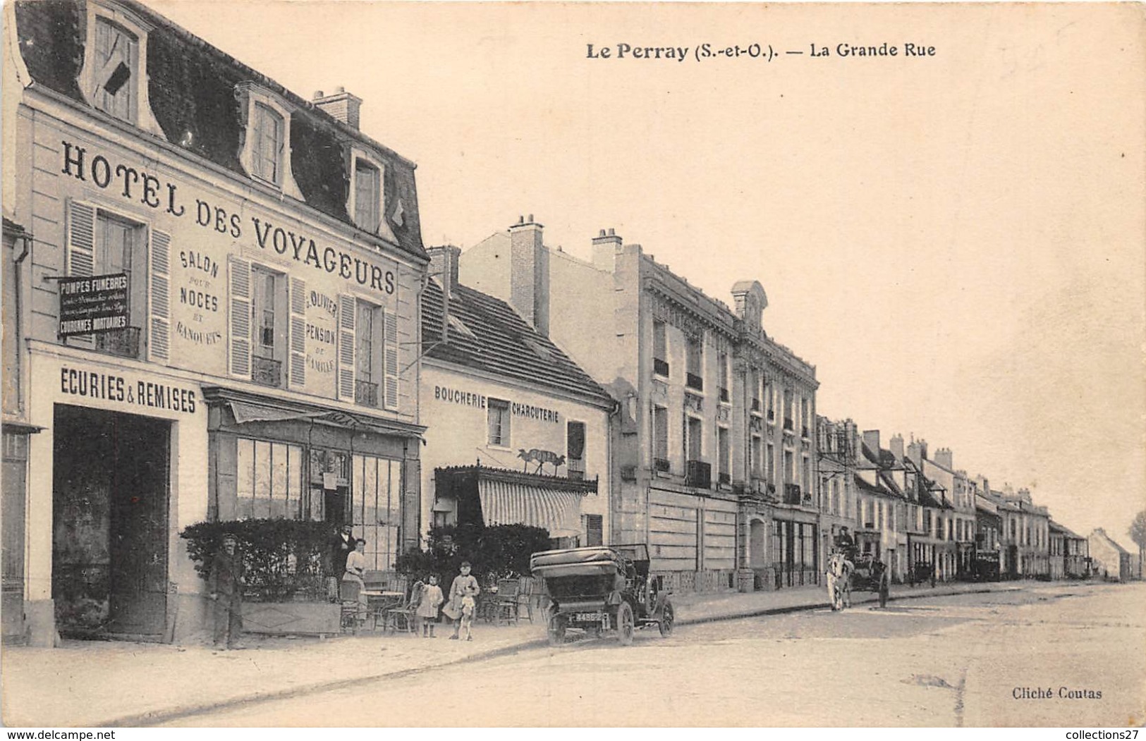 78-LE-PERRAY- LA GRANDE RUE - Le Perray En Yvelines