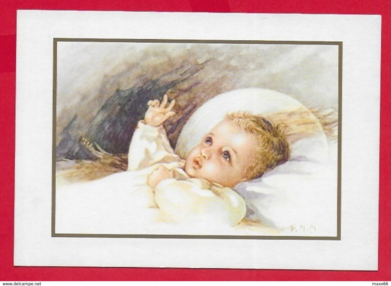 CARTOLINA NV ITALIA - Bambino Gesù - Segretariato Assistenza MRI ROMA - 10 X 15 - Gesù