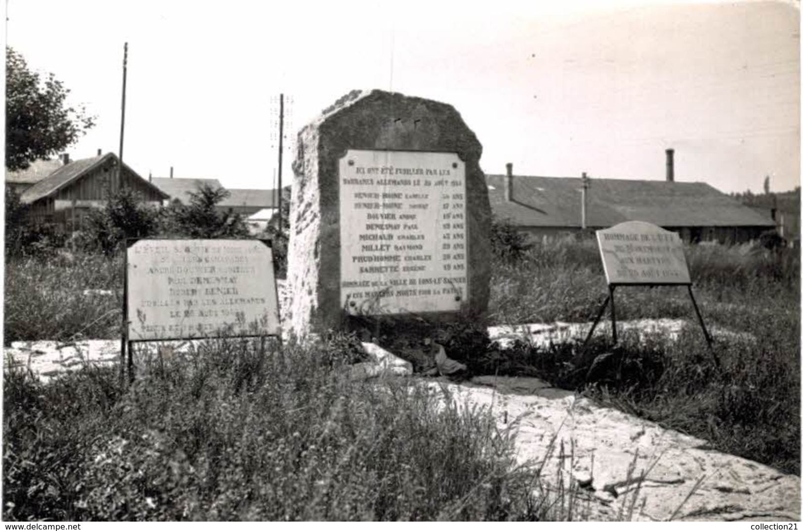 LONS LE SAUNIER ....  LE CHAMP DES MARTYRS ... GUERRE 1939 1945 - Lons Le Saunier