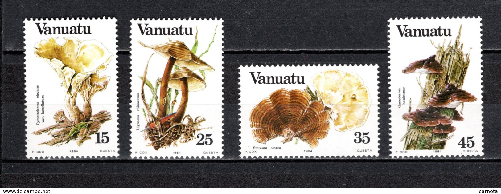 VANUATU  N° 686 à 689  NEUFS SANS CHARNIERE  COTE  9.60€  CHAMPIGNON - Vanuatu (1980-...)