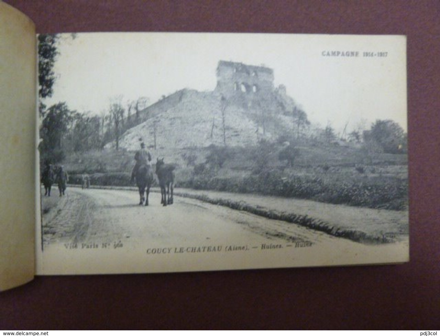 Carnet De 24 Cartes Postales (complet) - COUCY-LE-CHATEAU Et Les Communes Du Canton Après Le Départ Des Boches - Other & Unclassified