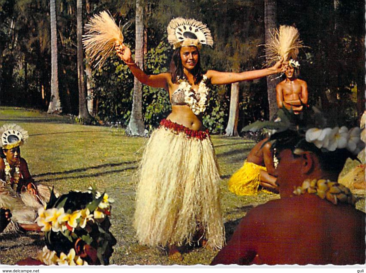 Polynésie Française- TAHITI  Danseuse De OTEA (3)  (Vahiné Dance )(Editions :LABAYSSE LA BAYSSE N°82)@*PRIX  FIXE - Polynésie Française